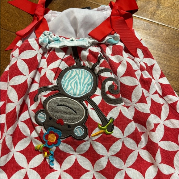 Mudpie dress size 0-6 months spring summer - Picture 2 of 4